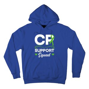 Cp Support Squad Cerebral Palsy Awareness Green Ribbon Cute Gift Hoodie