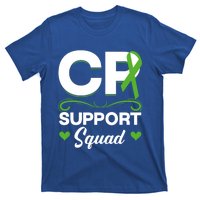 Cp Support Squad Cerebral Palsy Awareness Green Ribbon Cute Gift T-Shirt