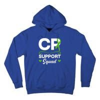 Cp Support Squad Cerebral Palsy Awareness Green Ribbon Cute Gift Tall Hoodie