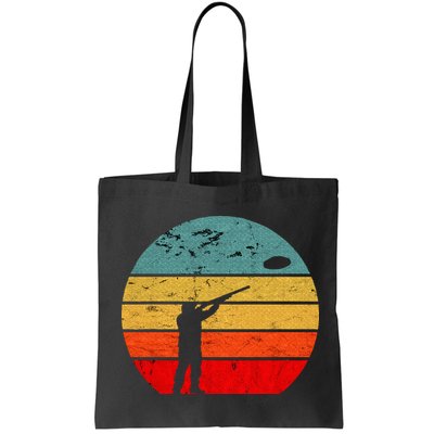 Clay Skeet Shooting Trap Shooting Retro Vintage Sunset Bag