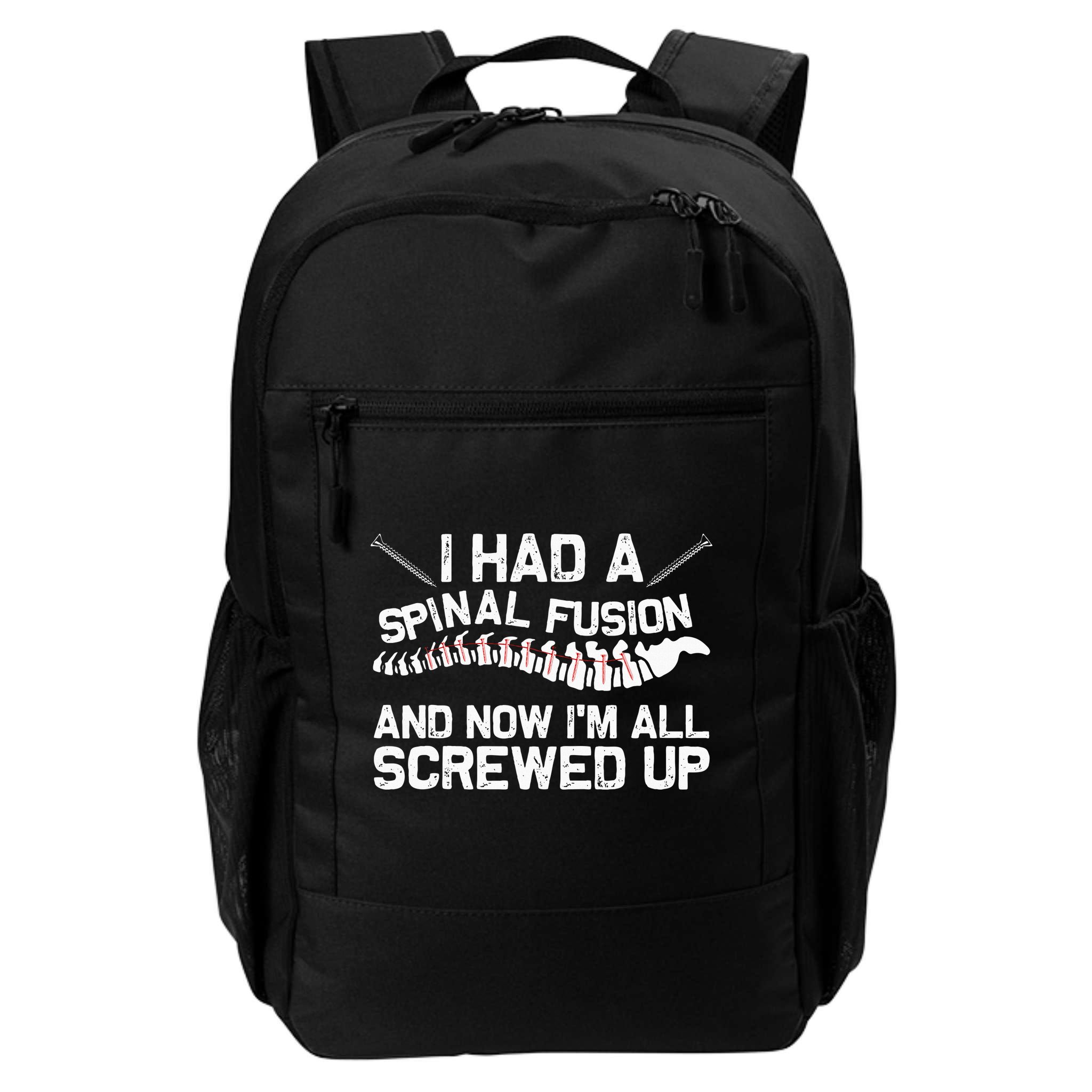 Cool Scoliosis Spinal Fusion Gift Back Surgery Recovery Gift Backpack