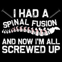 Cool Scoliosis Spinal Fusion Gift Back Surgery Recovery Gift Flatbill Hat