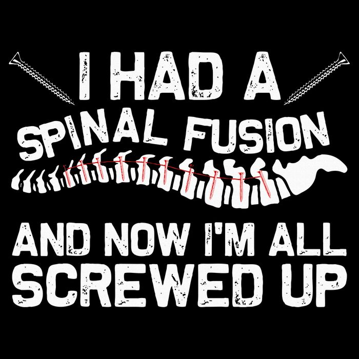 Cool Scoliosis Spinal Fusion Gift Back Surgery Recovery Gift Toddler T-Shirt