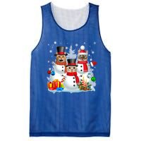 Cat Snow Santa Christmas Light Cat Mom Cat Dad Cat Lover Gift Mesh Reversible Basketball Jersey Tank