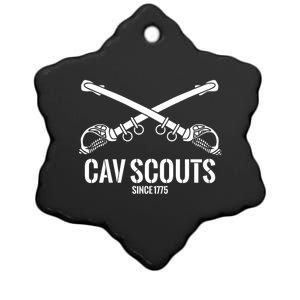 Cavalry Scouts Since 1775 Army Gift 20298 Ceramic Star Ornament