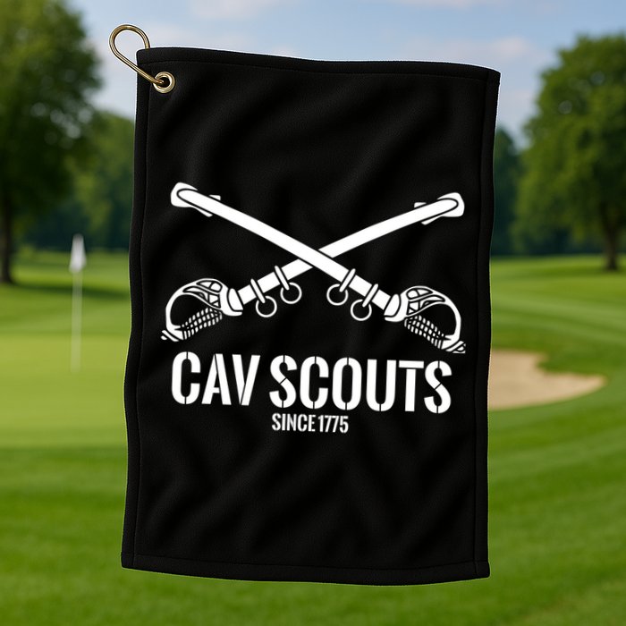 Cavalry Scouts Since 1775 Army Gift 20298 Golf Towel
