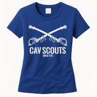 Cavalry Scouts Since 1775 Army Gift 20298 Womens T-Shirt