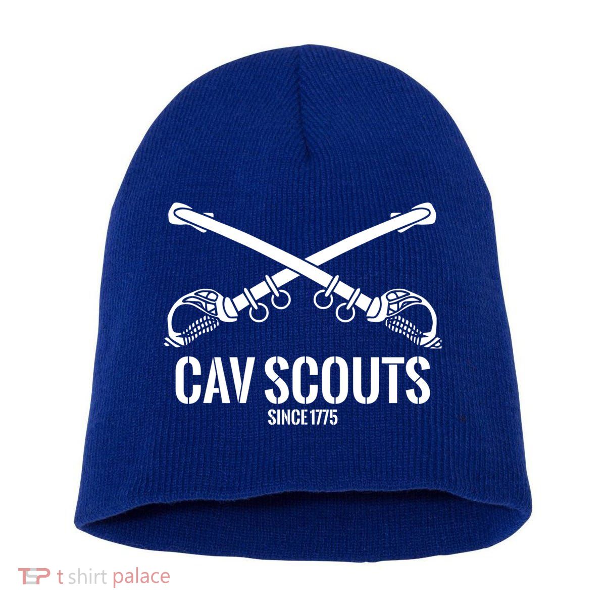 Cavalry Scouts Since 1775 Army Gift 20298 Short Acrylic Beanie
