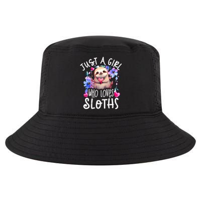 Cute Sloth , Sloth Lover Tee, Sloth , Sloth Cool Comfort Performance Bucket Hat