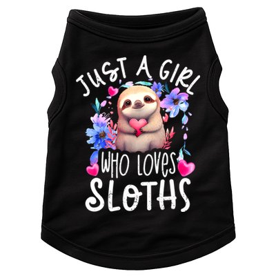 Cute Sloth , Sloth Lover Tee, Sloth , Sloth Doggie Tank