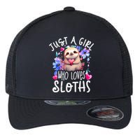 Cute Sloth , Sloth Lover Tee, Sloth , Sloth Flexfit Unipanel Trucker Cap