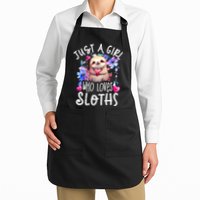 Cute Sloth , Sloth Lover Tee, Sloth , Sloth Apron