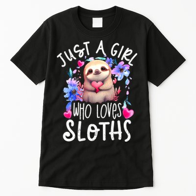 Cute Sloth , Sloth Lover Tee, Sloth , Sloth Tall T-Shirt