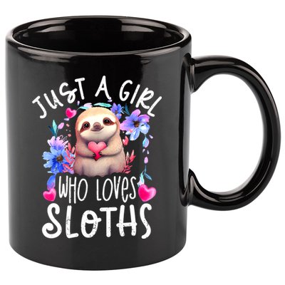 Cute Sloth , Sloth Lover Tee, Sloth , Sloth 11oz C Handle Ceramic Mug