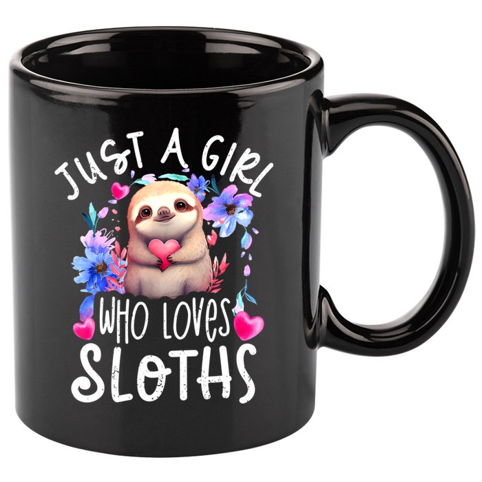 Cute Sloth , Sloth Lover Tee, Sloth , Sloth 11oz C Handle Ceramic Mug
