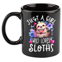Cute Sloth , Sloth Lover Tee, Sloth , Sloth 11oz C Handle Ceramic Mug