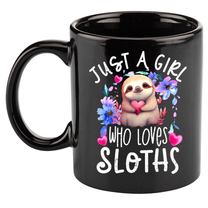 Cute Sloth , Sloth Lover Tee, Sloth , Sloth 11oz C Handle Ceramic Mug