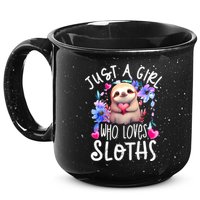 Cute Sloth , Sloth Lover Tee, Sloth , Sloth 15oz Campfire Ceramic Mug