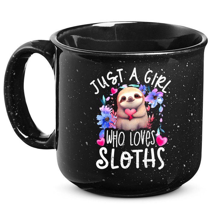 Cute Sloth , Sloth Lover Tee, Sloth , Sloth 15oz Campfire Ceramic Mug