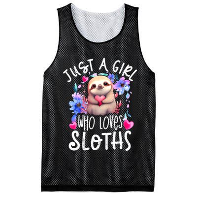 Cute Sloth , Sloth Lover Tee, Sloth , Sloth Mesh Reversible Basketball Jersey Tank