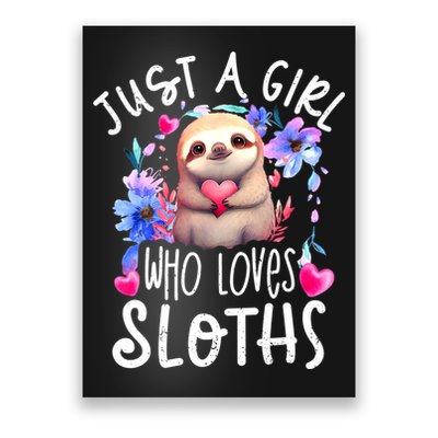 Cute Sloth , Sloth Lover Tee, Sloth , Sloth Poster
