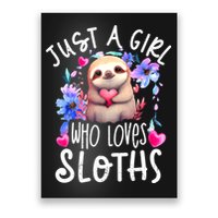 Cute Sloth , Sloth Lover Tee, Sloth , Sloth Poster