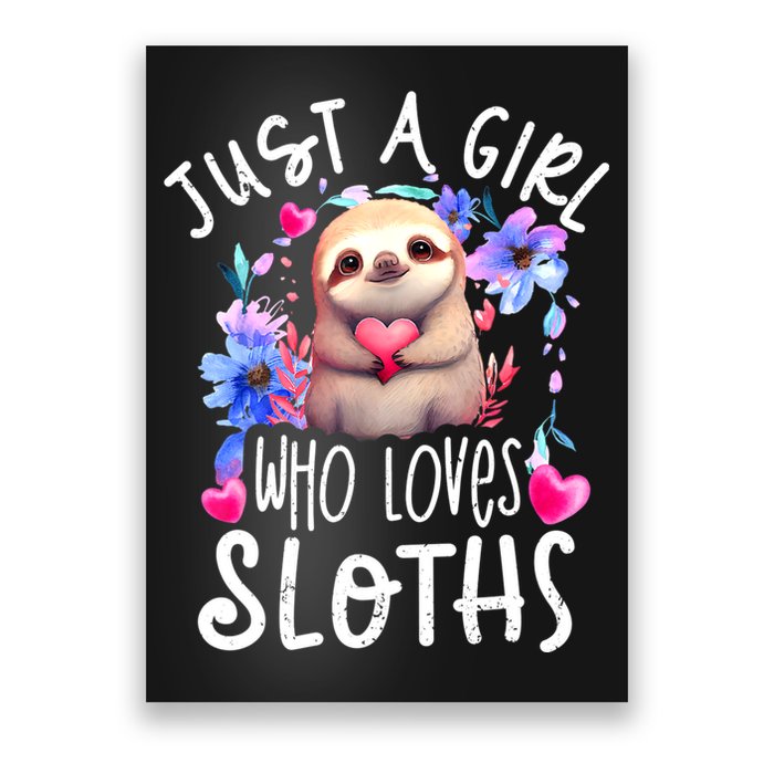 Cute Sloth , Sloth Lover Tee, Sloth , Sloth Poster