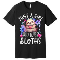 Cute Sloth , Sloth Lover Tee, Sloth , Sloth Premium T-Shirt