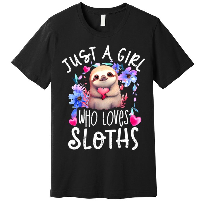 Cute Sloth , Sloth Lover Tee, Sloth , Sloth Premium T-Shirt