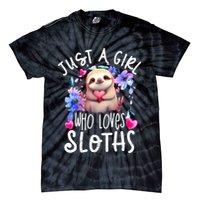 Cute Sloth , Sloth Lover Tee, Sloth , Sloth Tie-Dye T-Shirt