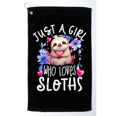 Cute Sloth , Sloth Lover Tee, Sloth , Sloth Golf Towel