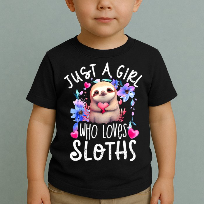 Cute Sloth , Sloth Lover Tee, Sloth , Sloth Toddler T-Shirt