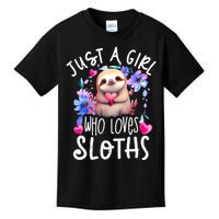 Cute Sloth , Sloth Lover Tee, Sloth , Sloth Kids T-Shirt