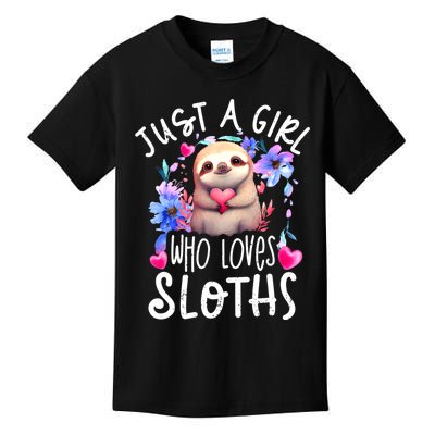 Cute Sloth , Sloth Lover Tee, Sloth , Sloth Kids T-Shirt