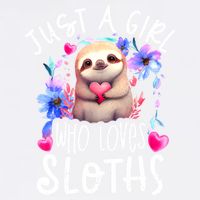 Cute Sloth , Sloth Lover Tee, Sloth , Sloth Garment-Dyed Sweatshirt