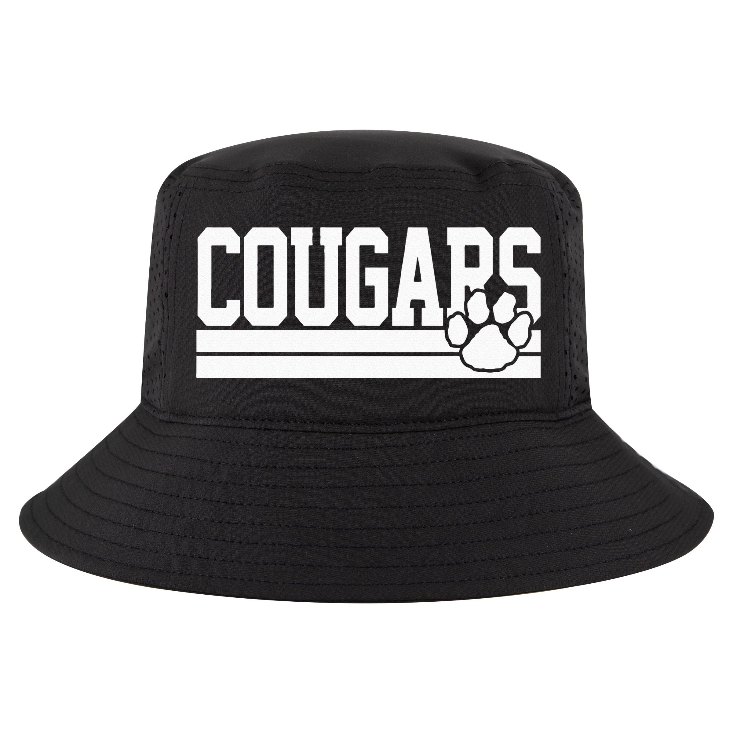 Cougars School Spirit Cool Comfort Performance Bucket Hat