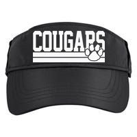 Cougars School Spirit Adult Drive Performance Visor