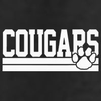 Cougars School Spirit Adult Drive Performance Visor