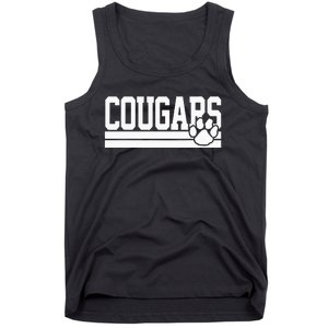 Cougars School Spirit Tank Top