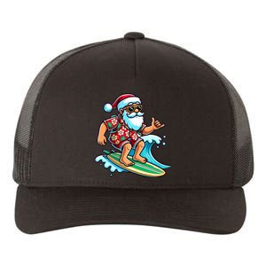 Cool Surfing Santa Christmas In July Summer Beach Party Tank Top Yupoong Adult 5-Panel Trucker Hat