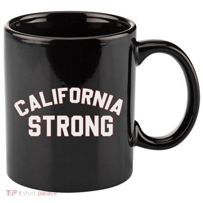 California Strong Swea 11oz C Handle Ceramic Mug