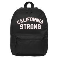 California Strong Swea 16 in Basic Backpack