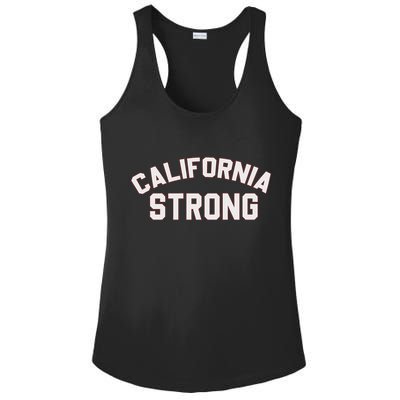 California Strong Swea Ladies PosiCharge Competitor Racerback Tank