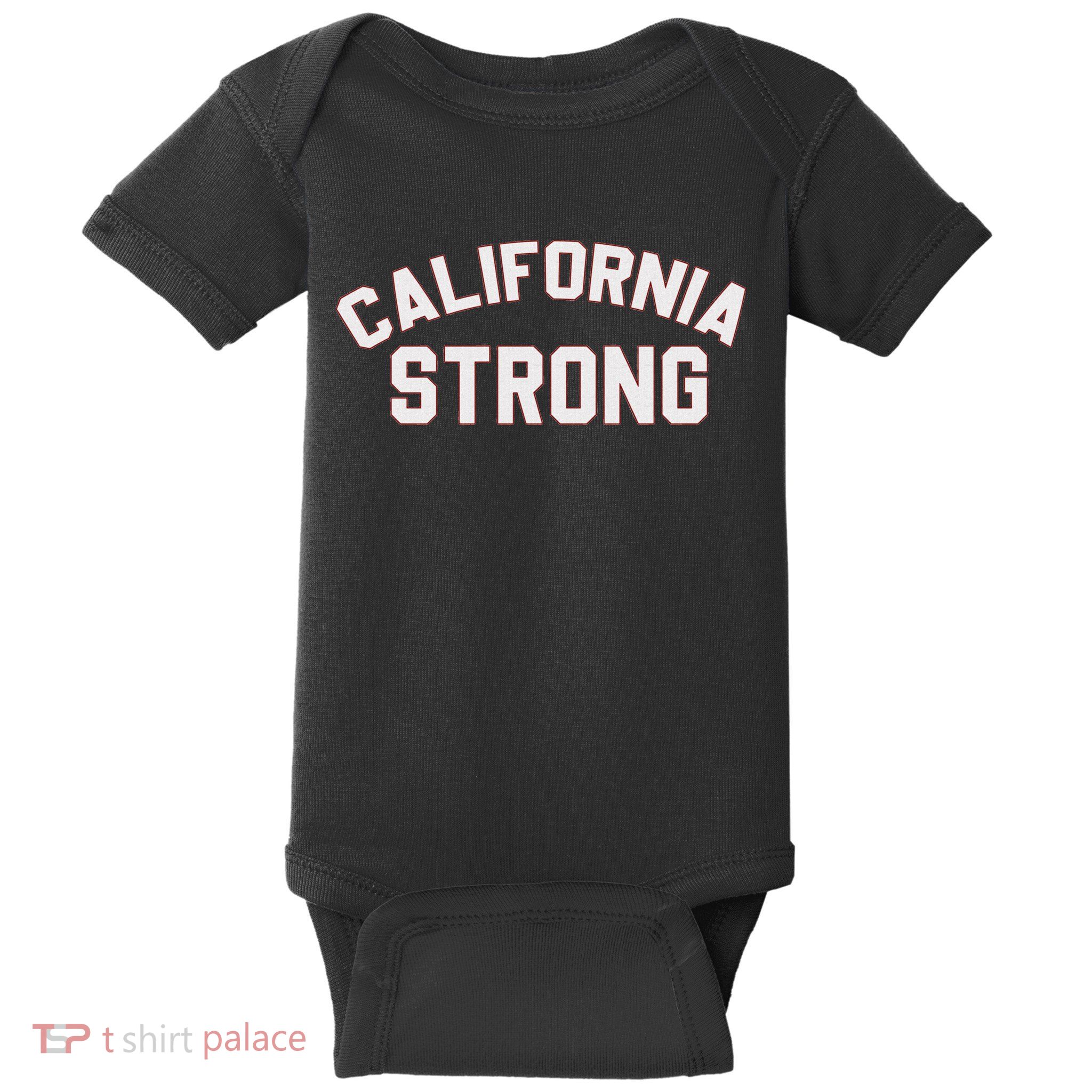 California Strong Swea Baby Bodysuit