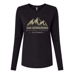 California Souvenir San Bernardino National Forest Cool Gift Womens Cotton Relaxed Long Sleeve T-Shirt