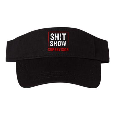 Cool Shit Show Supervisor Hilarious Vintage For Adults Visor
