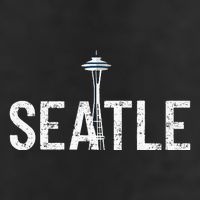 Cool Seattle Space Needle Souvenir Usa Washington 7 Panel Mesh Trucker Snapback Hat