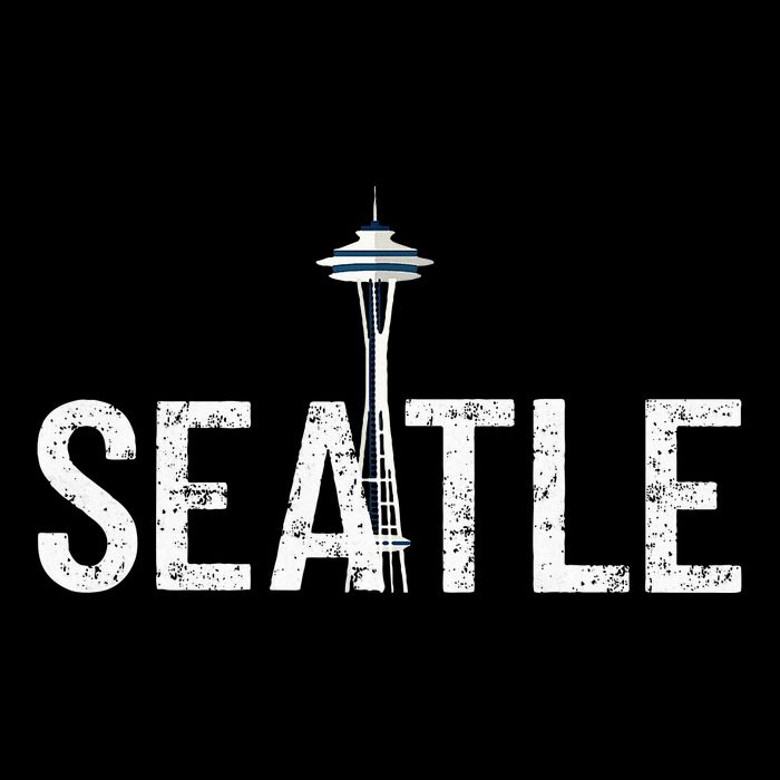 Cool Seattle Space Needle Souvenir Usa Washington Cooling Performance Crew T-Shirt