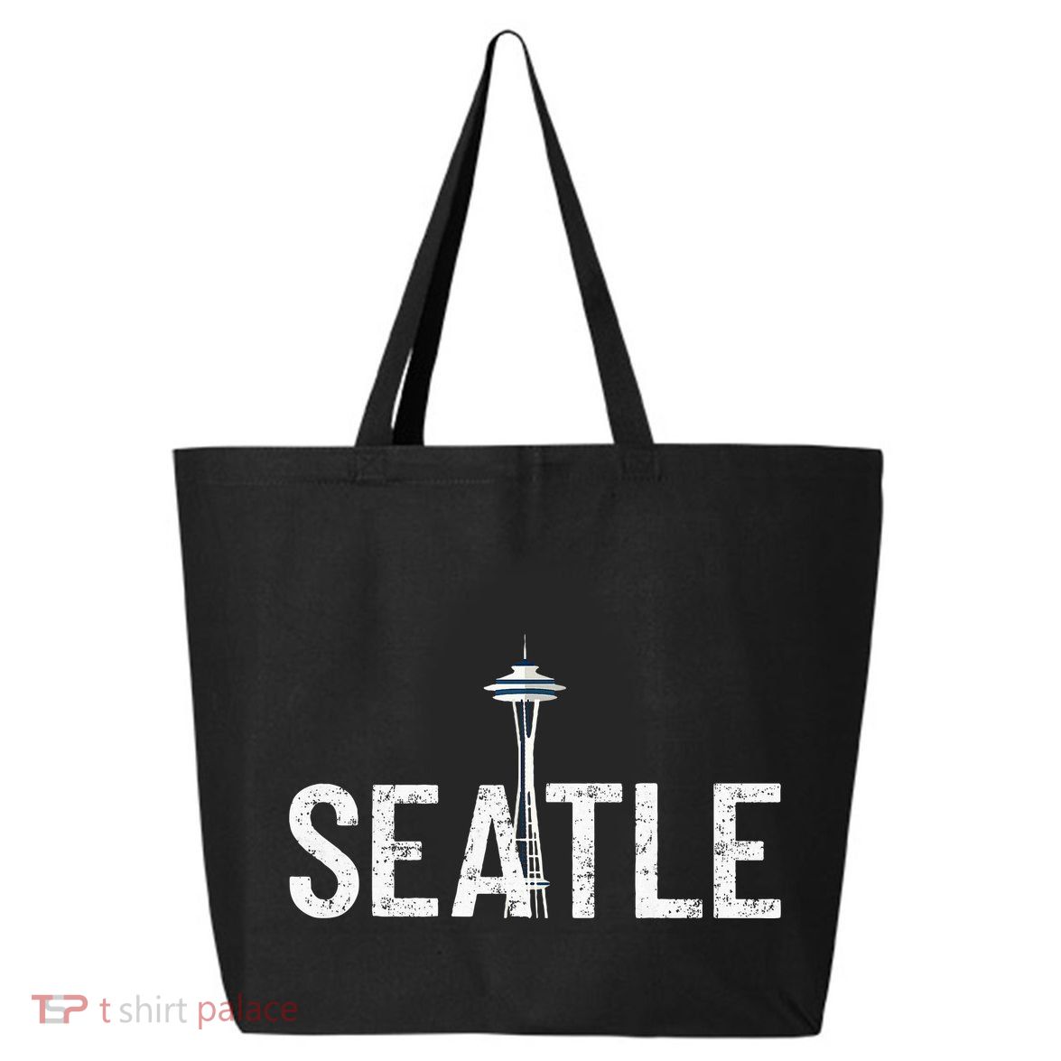 Cool Seattle Space Needle Souvenir Usa Washington 25L Jumbo Tote