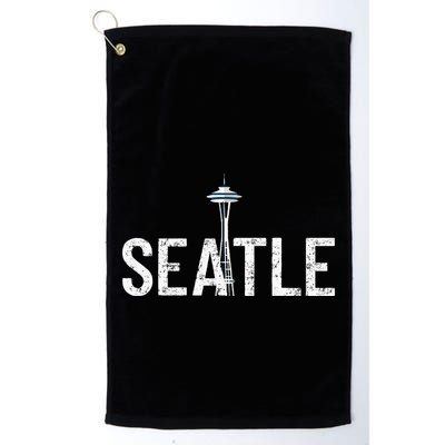 Cool Seattle Space Needle Souvenir Usa Washington Golf Towel